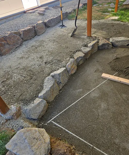 Pensilvanya flagstone Installation in Edmonds 